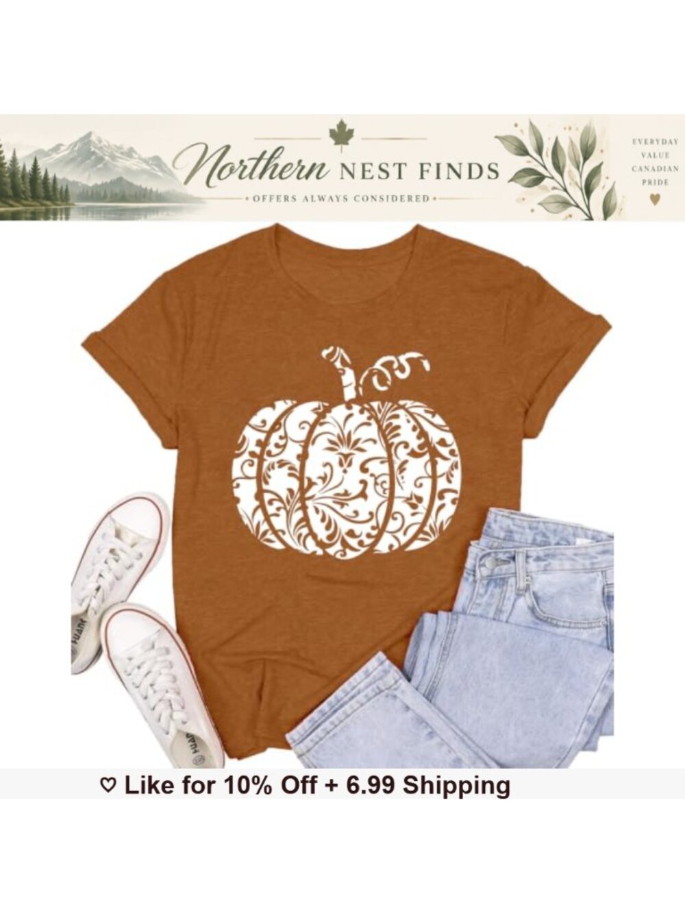 Women's Halloween Pumpkin Leopard Print Short Sleeve Loose Tee